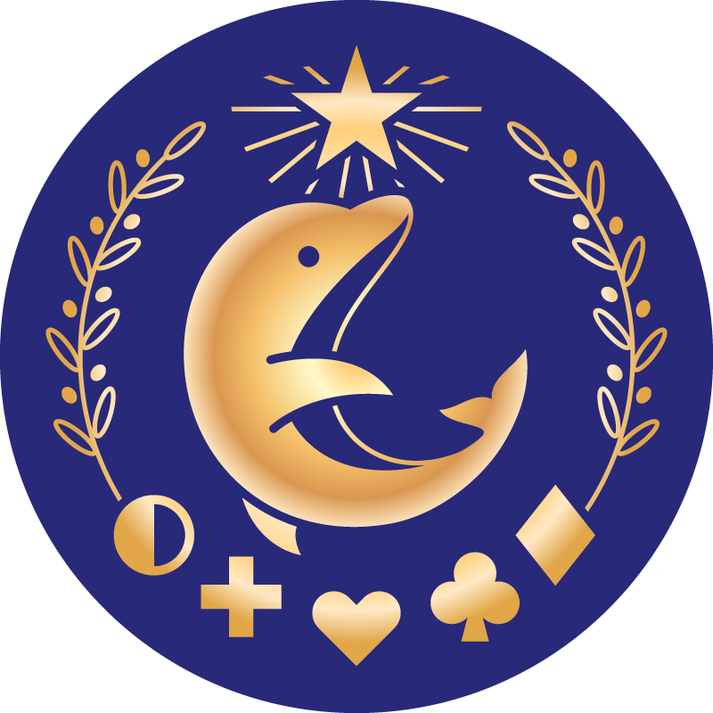 logo dolphin star - ユートピア構築法